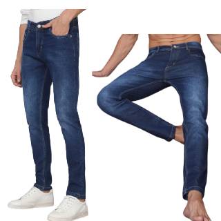 Beyoung Men's Blue Stone Jeans at Rs.1299 | Mrp Rs.2799 (After Coupon: BEYOUNG100)